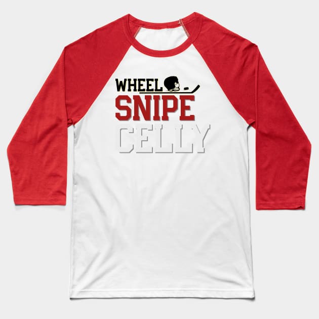 Letterkenny - Wheel Snipe Celly Hockey Shamrocks Baseball T-Shirt by PincGeneral